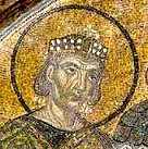 un mosaico di Giustiniano I