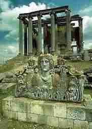 il tempio di Zeus ad Aizanoi