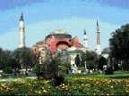 Hagia Sophia church built by Byzantines in 6th century