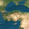 la Turchia vista dalle satelliti