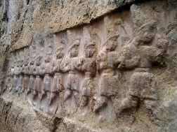 Stone reliefs of Yazilikaya